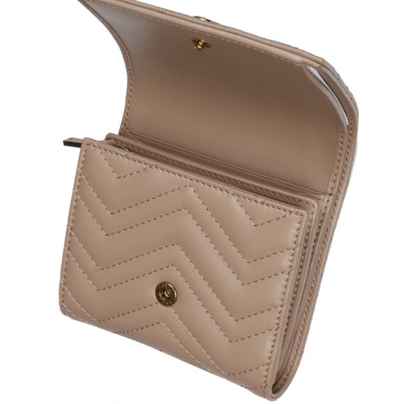 Gucci Chevron Marmont Wallet in Dusty Rose - Picture 3 of 3